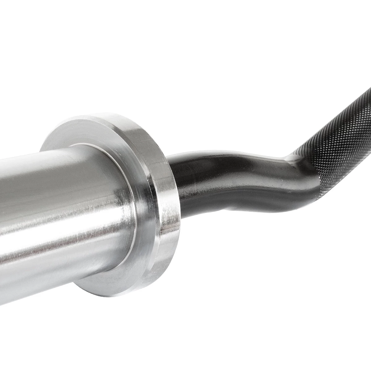 Riot SZ Curl-Hantel, 12kg - Schwarzer Schaft – Bild 3