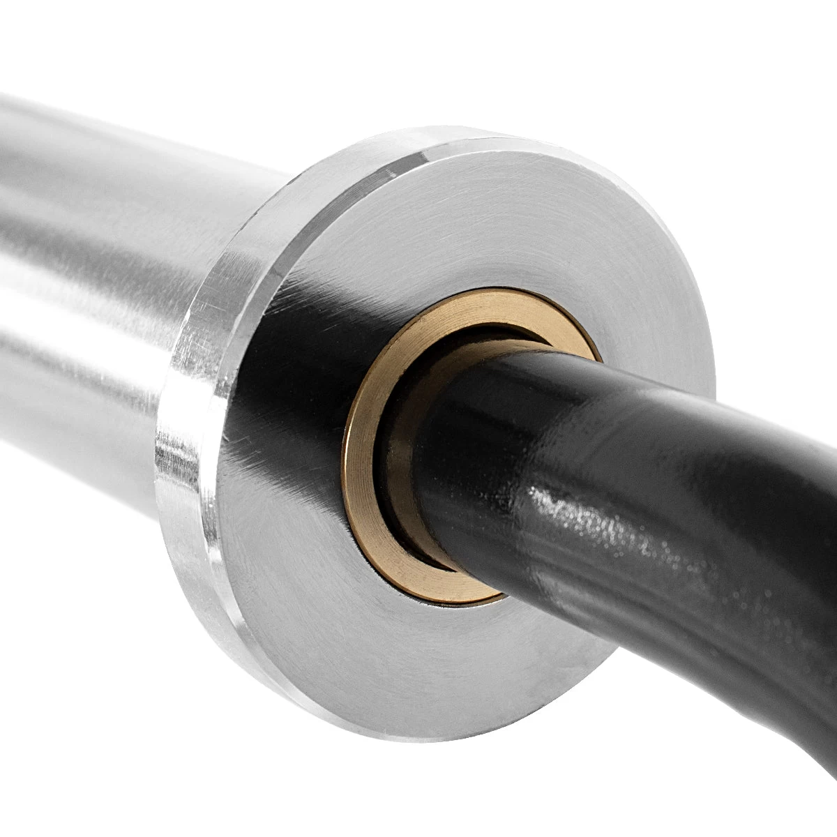 Riot SZ Curl-Hantel, 12kg - Schwarzer Schaft – Bild 4