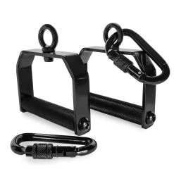 360° Rotierende Griffe – Gerändelt Mit Schwerlast-Karabiner