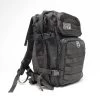 Trainingsrucksack, Schwarz & Patches