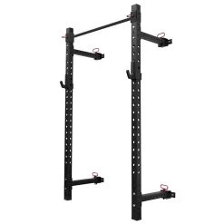 Riot Wandmontiertes Faltbares Rack - 2,32m Hoch, Schwarz