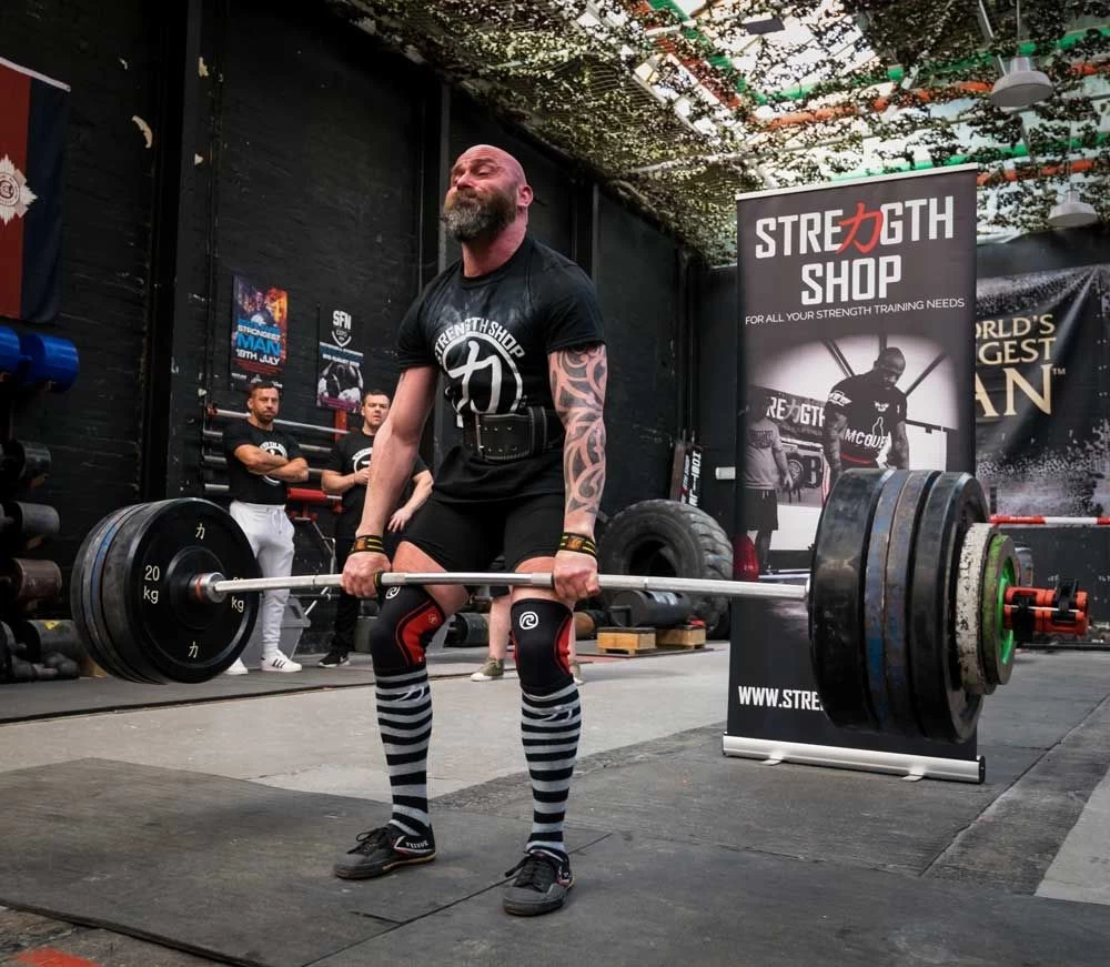 Bastard Deadlift Bar, Chromschaft – Bild 6