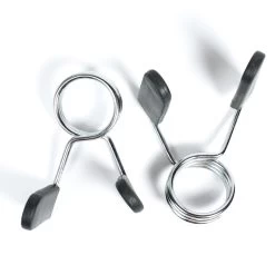 Olympia-Federverschluss, Mit Gummierten Griffen - 1 Paar