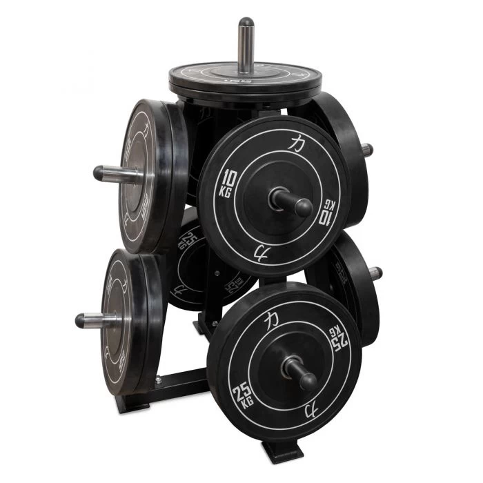 Gewichtsbaum, Mit 9 Scheibenaufnahmen