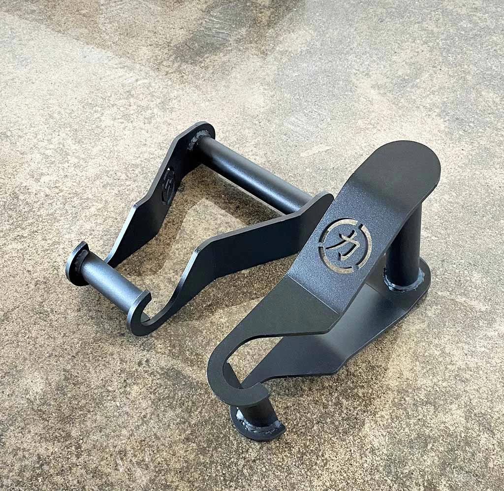 Farmer's Walk Haken Für Kurzhanteln (Paar) – Bild 4