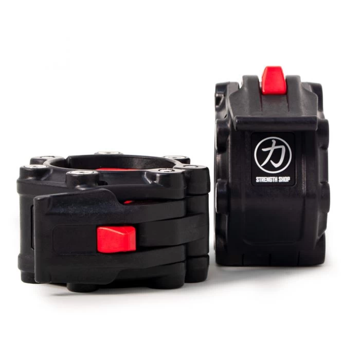 PRO 2 Olympic Flip Lock Magnetische Hantelverschlüsse Von Lock Jaw, Schwarz – Bild 6