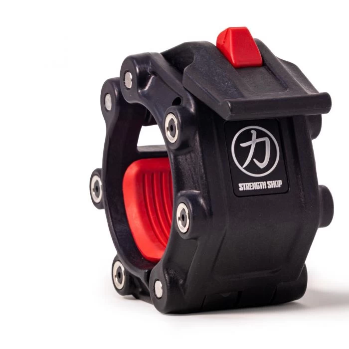 PRO 2 Olympic Flip Lock Magnetische Hantelverschlüsse Von Lock Jaw, Schwarz – Bild 3