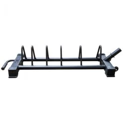Bumper Hantelscheiben Toast Rack – Horizontale Lagerung, Schwarz
